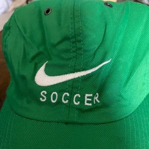 Green Nike Soccer Hat